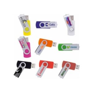 USB GIRATORIO DE PLASTICO Y METAL