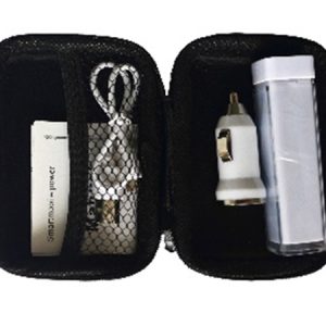 KIT DE CARGADOR BLANCO Y POWER BANK BLANCO
