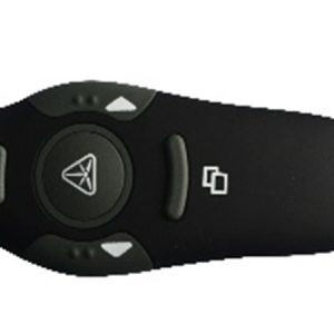 PUNTERO PASA DIAPOSITIVA ERGONOMICO RUBBER NEGRO